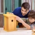 Do -t -tyniousine birdhouse: jak to zrobić i powiesić poprawnie (pomysły, schematy, zdjęcia)